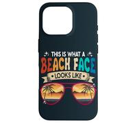 This Is What A Beach Face Looks Like Tropical Summer Case for iPhone 16 Pro