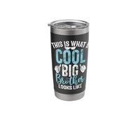 This is What a Cool Big Brother Looks Like Brother Stainless Steel Insulated Tumbler