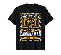 This is What a Cool Cameraman Looks Like Photographer Gifts T-Shirt