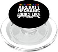 This Is What A Gay Aircraft Mechanic Looks Like LGBT PopSockets PopGrip for MagSafe