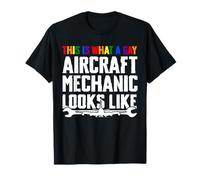 This is What A Gay Aircraft Mechanic Looks Like LGBT T-Shirt