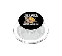 This Is What A Gay Bearded Dragon Keeper Looks Like PopSockets PopGrip for MagSafe