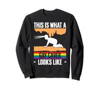 This Is What A Gay Caver Looks Like Caving Spelunker Sweatshirt