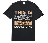 This is What A Great Full Stack PHP Developer Looks Like Comfort Colors Adult Heavyweight T-Shirt
