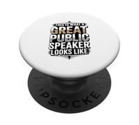 This Is What A Great Public Speaker Looks Like PopSockets Adhesive PopGrip