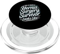 This Is What A Hernia Surgery Survivor Looks Like Pride PopSockets PopGrip for MagSafe