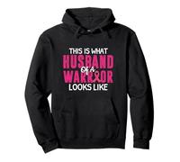 This Is What a Husband of a Warrior Looks Like Support Squad Pullover Hoodie