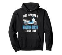 This Is What a Modern Scooter Rider Really Looks Like Pullover Hoodie