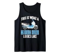 This is What a Modern Scooter Rider Really Looks Like Tank Top