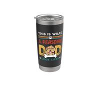 This is What A Pawsome Dad Look Likes Cockapoo Dog Dad Stainless Steel Insulated Tumbler