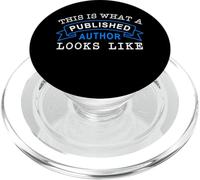 This Is What A Published Author Looks Like Funny Writing PopSockets PopGrip for MagSafe
