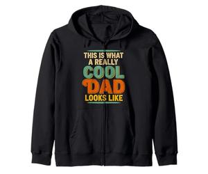 This is what a really cool dad looks like Zip Hoodie