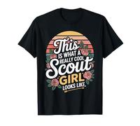 This is What A Really Cool Scout Girl Looks Like T-Shirt