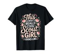 This is What A Really Cool Scout Girl Looks Like T-Shirt