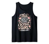 This is What A Really Cool Scout Girl Looks Like Tank Top
