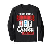 This is What A Rummikub Queen Looks Like Long Sleeve T-Shirt