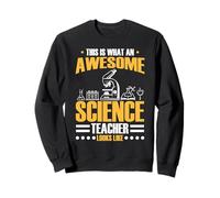 This Is What a Science Teacher Looks Like Funny Sweatshirt