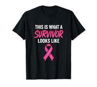 This is What A Survivor Looks Like - Breast Cancer Awareness T-Shirt