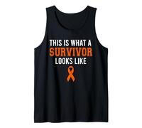 This is What A Survivor Looks Like Leukemia Warrior Support Tank Top