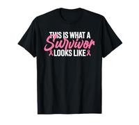 This is What A Survivor Looks Like Pink Ribbon T-Shirt