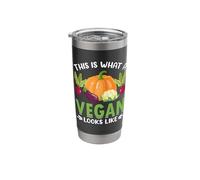 This is What a Vegan Looks Like Stainless Steel Insulated Tumbler