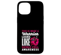 This Is What A Warrior Looks Like Sickle Cell Awareness Case for iPhone 15