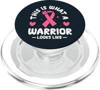 This Is What A Warrior Looks Like Survivor Support Fighter PopSockets PopGrip for MagSafe