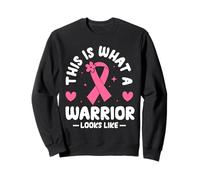 This Is What A Warrior Looks Like Survivor Support Fighter Sweatshirt