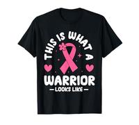 This is What A Warrior Looks Like Survivor Support Fighter T-Shirt