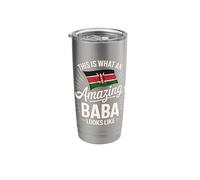 This is What an Amazing Baba Looks Like Kenya Stainless Steel Insulated Tumbler