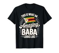 This is What an Amazing Baba Looks Like Zimbabwe T-Shirt