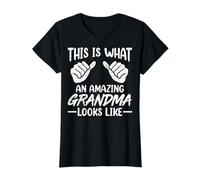 This is What an Amazing Grandma Looks Like Grandmother T-Shirt