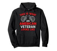 This Is What an American Veteran Looks Like Veteran Grandpa Pullover Hoodie
