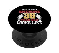 This Is What An Awesome 35 Year Old Looks Like 35th Birthday PopSockets Adhesive PopGrip