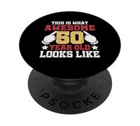 This Is What An Awesome 50 Year Old Looks Like 50th Birthday PopSockets Adhesive PopGrip