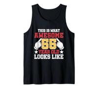 This is What an Awesome 55 Year Old Looks Like 55th Birthday Tank Top