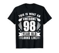 This is What an Awesome 98 Year Old Looks Like 98th Birthday T-Shirt