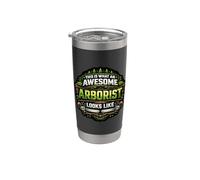 This is What an Awesome Arborist Looks Like Tree Surgeon Fun Stainless Steel Insulated Tumbler