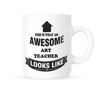 This is What an Awesome Art Teacher Looks Like - Tea/Coffee Mug/Cup - Great Gift Idea