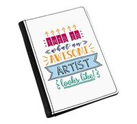 This is What an Awesome Artist Looks Like Passport Holder Cover