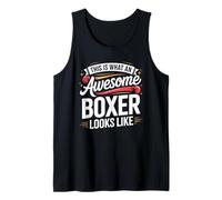 This is What an Awesome Boxer Looks Like Tank Top