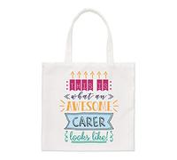 This Is What An Awesome Carer Looks Like Regular Tote Bag