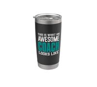This is What an Awesome Coach Looks Like Trainer Instructor Stainless Steel Insulated Tumbler