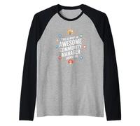 This Is What An Awesome Community Manager Looks Like Raglan Baseball Tee