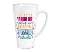 This is What an Awesome Dad Looks Like 17oz Large Latte Mug Cup