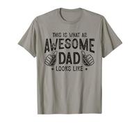 This Is What an Awesome Dad Looks Like Funny Graphic Shirt T-Shirt