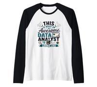 This is What an Awesome Data Analyst Looks Like Raglan Baseball Tee