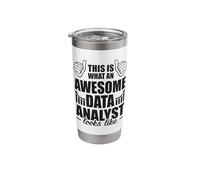 This is What an Awesome Data Analyst Looks Like Stainless Steel Insulated Tumbler