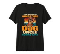 This is What an Awesome Dog Uncle Looks Like Premium T-Shirt