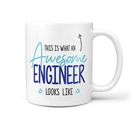 This is What an Awesome Engineer Looks Like Gift Present Christmas Birthday 10oz Ceramic Mug